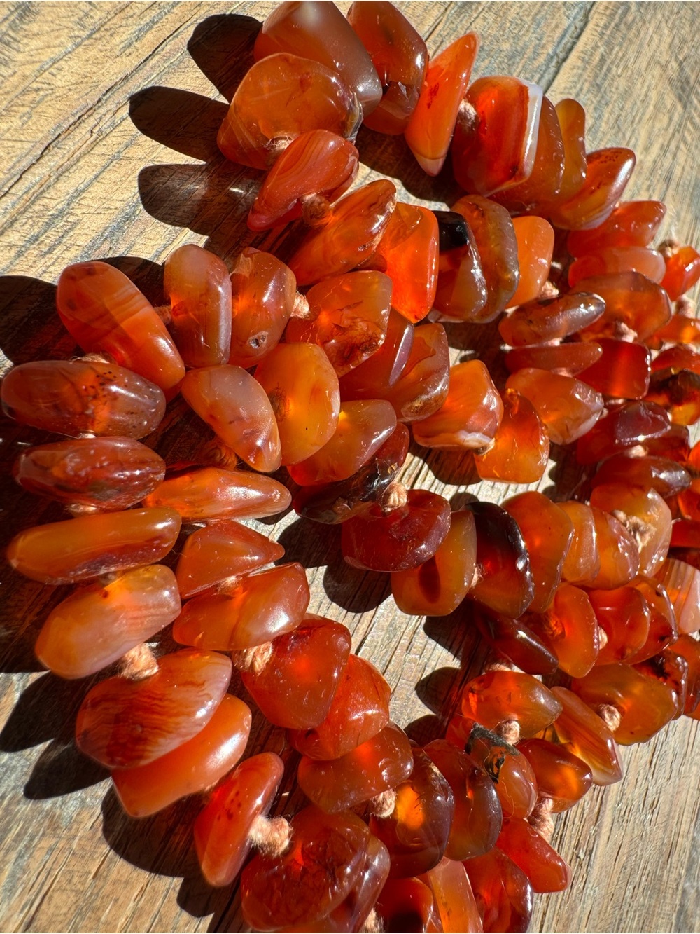 Vintage Banded Agate necklace.